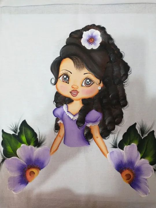 Bonecas para por saia de croche - Foto 4