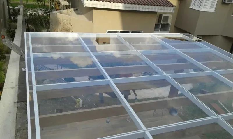 COBERTURA DE VIDRO - POLICARBONATO - Foto 2