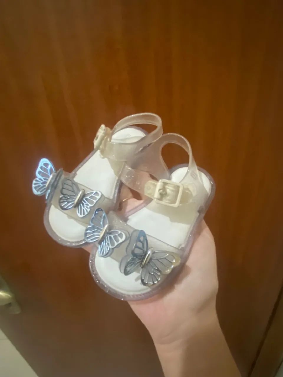 Sandália Bebê Menina Melissa Butterfly - Foto 4