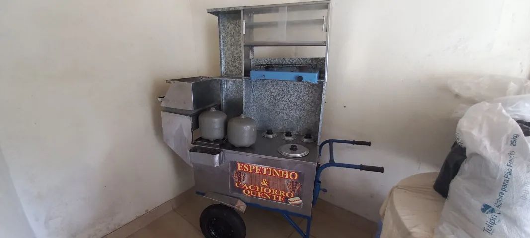 Carroça de espetinho e cachorro quente - Foto 4