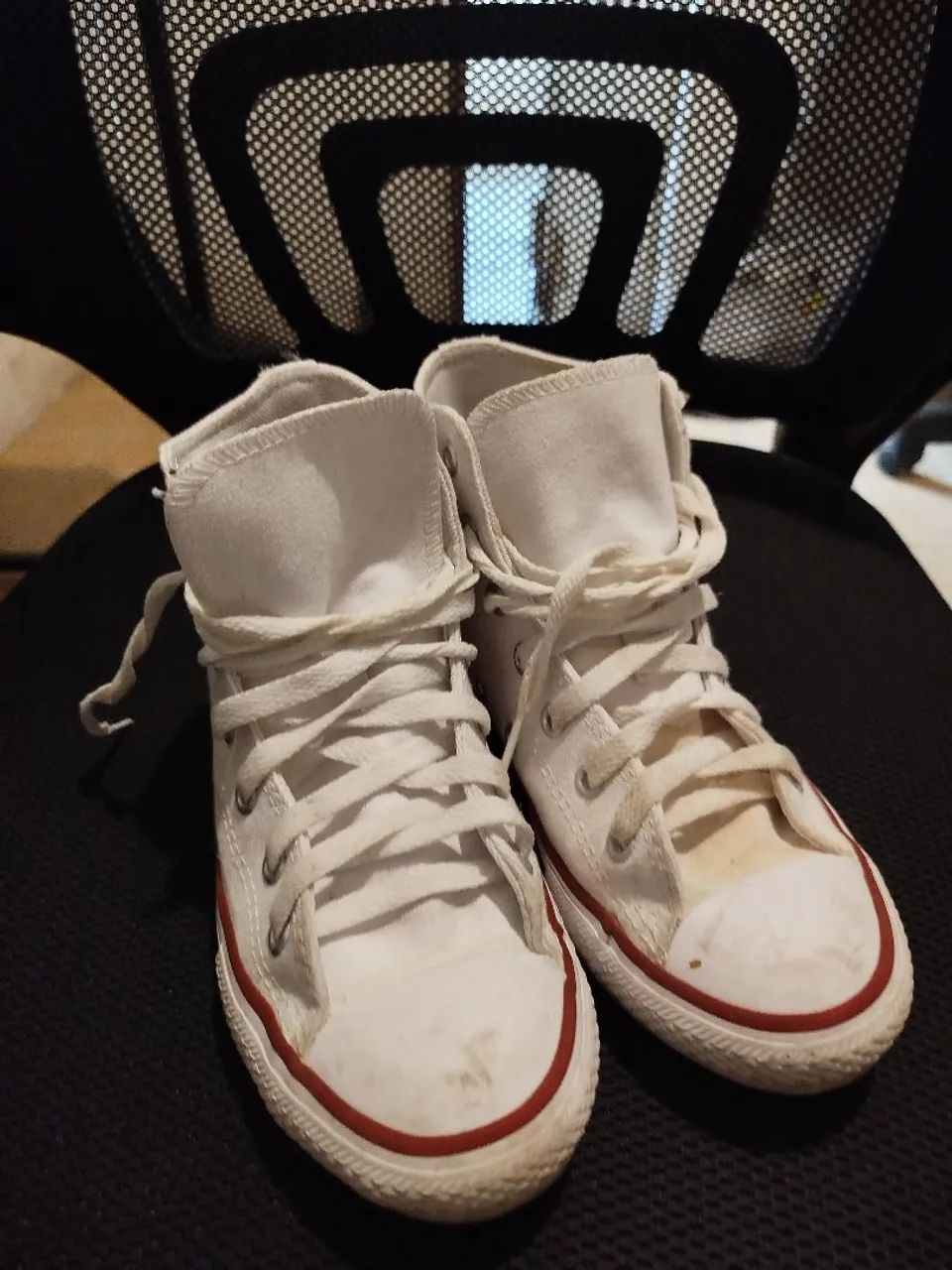 Converse All Star Branco infantil - Tam 32 - Foto 3