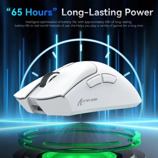 Mouse Gamer Attack Shark R1 - Foto 6