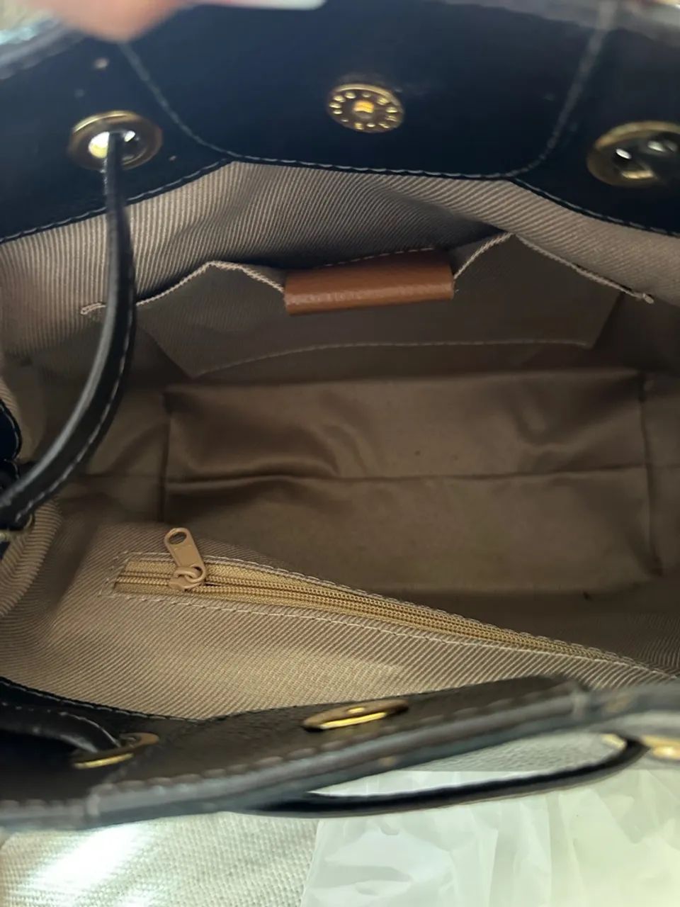 Bolsa em Couro Café  - Foto 3