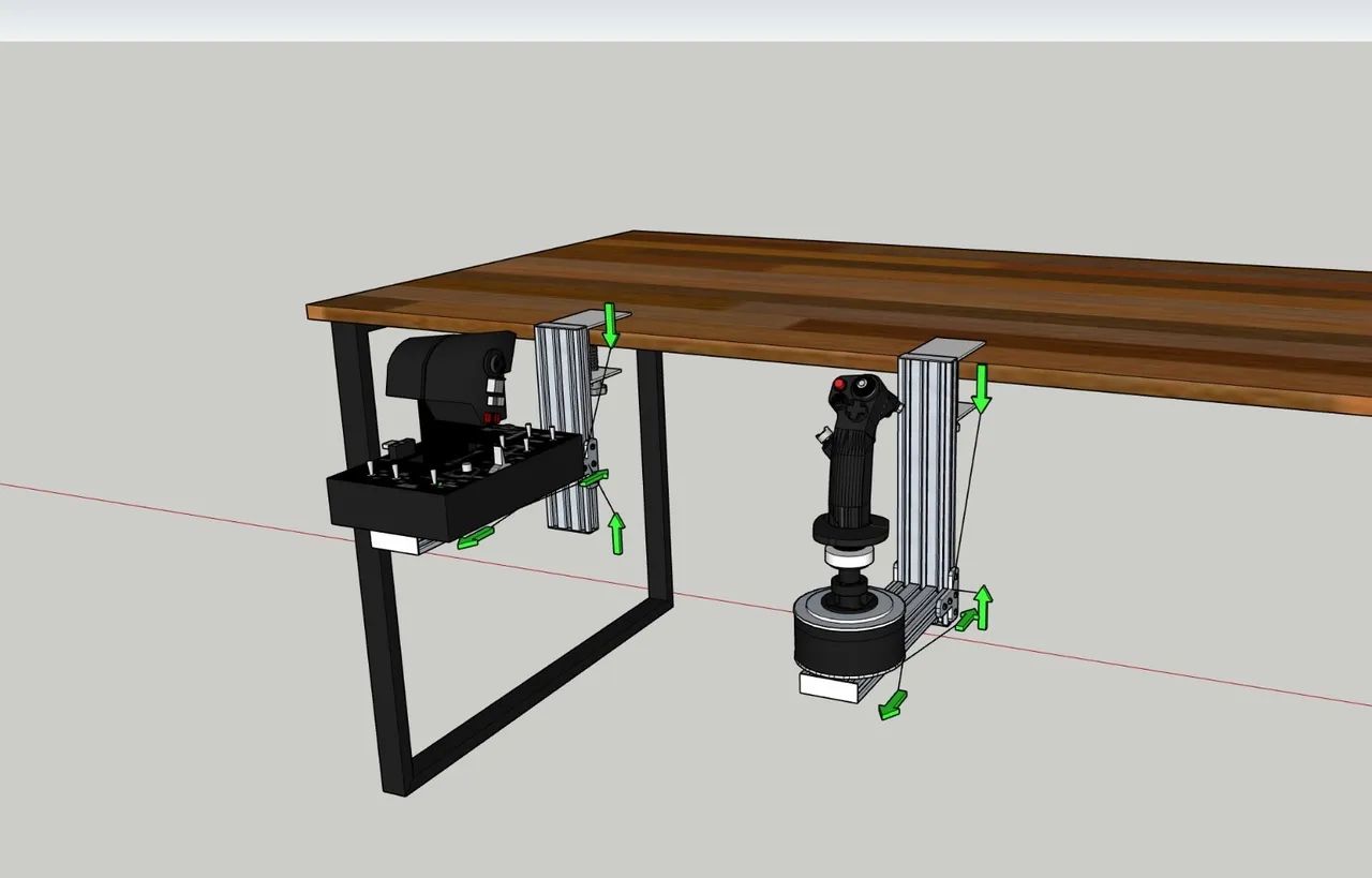 Suporte Hotas  - Foto 4