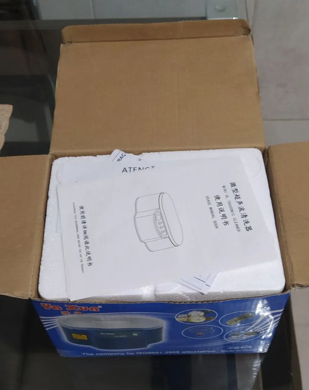 Ultrasonic Cleaner para desoxidação de placas de celulares,relógios, óculos 110v Nova<br><br> - Foto 2