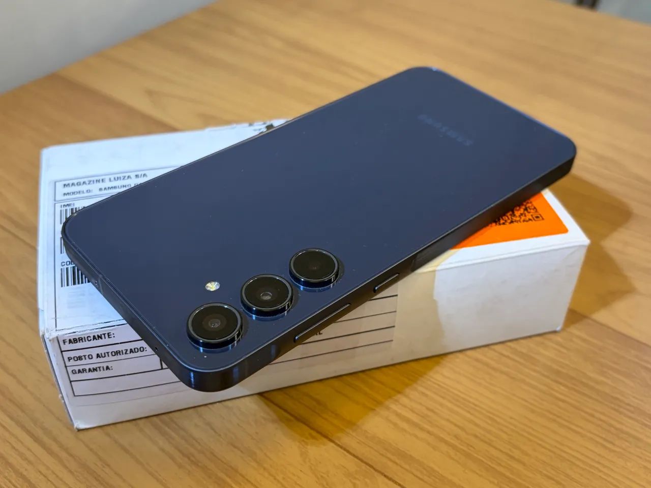 Samsung A55 256GB Azul NOVO - Foto 4