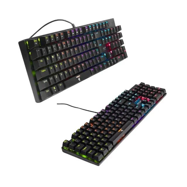 Teclado Gamer Mecânico Switch Blue  knup - Foto 2