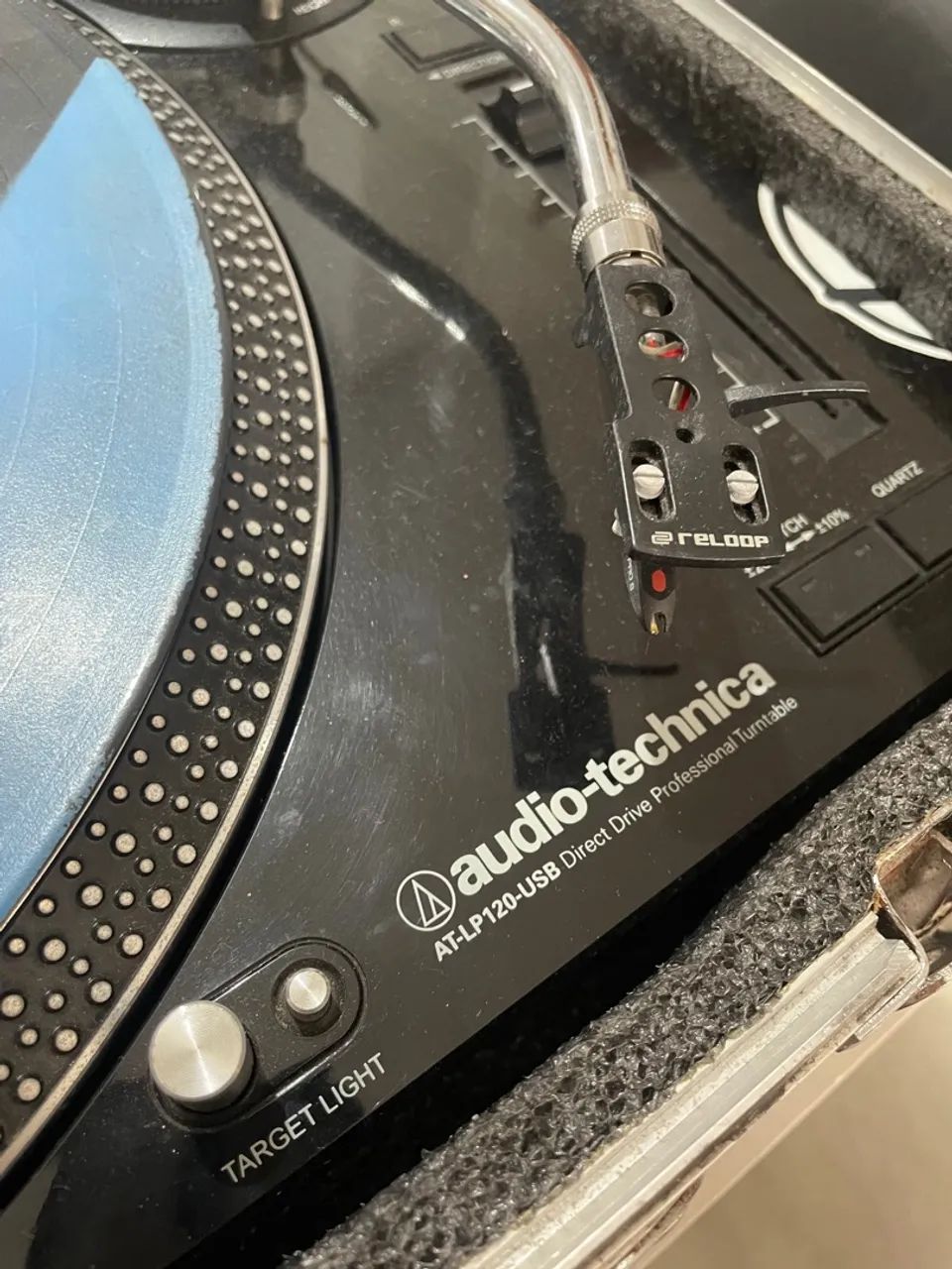 Toca-discos Audio-Technica AT-LP120-USB Personalizado - Foto 3