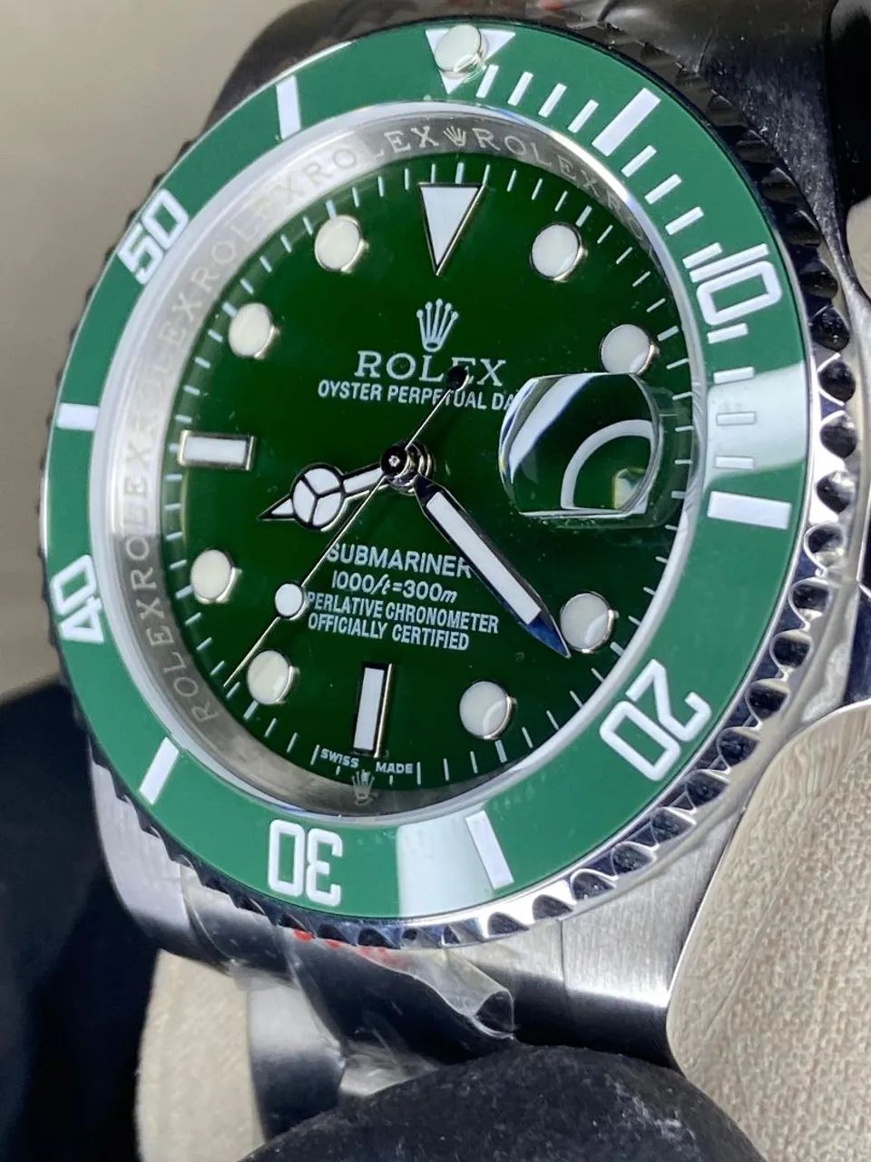 Rolex Submariner Date Verde - Relógio de Luxo - Foto 4