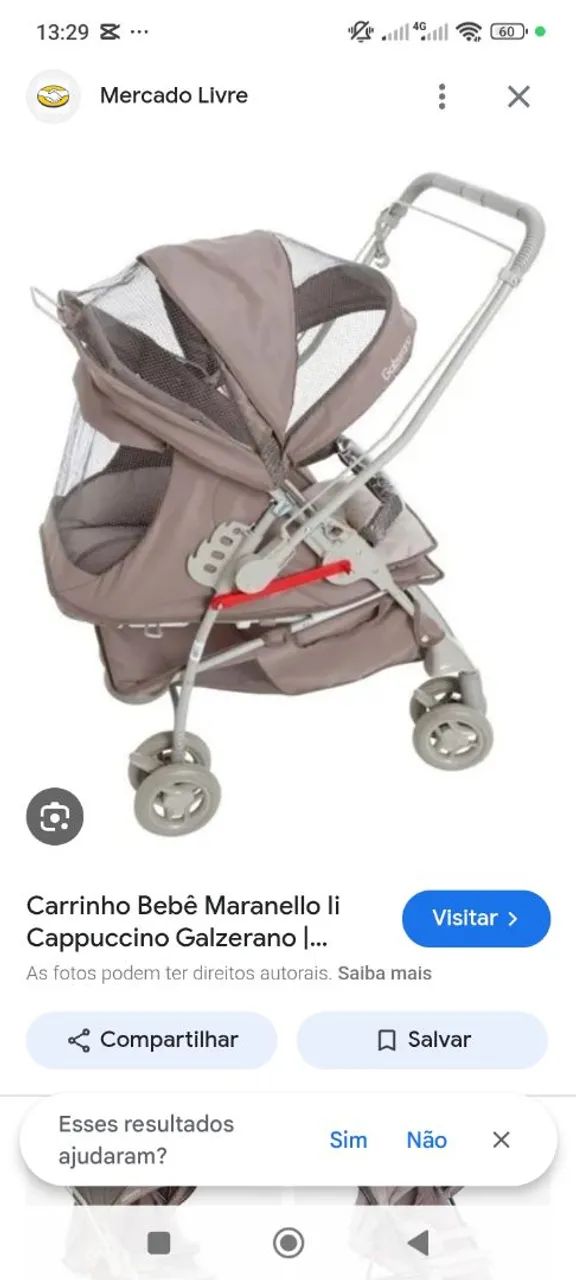 Carrinho de Bebê Compacto e Confortável - Foto 6