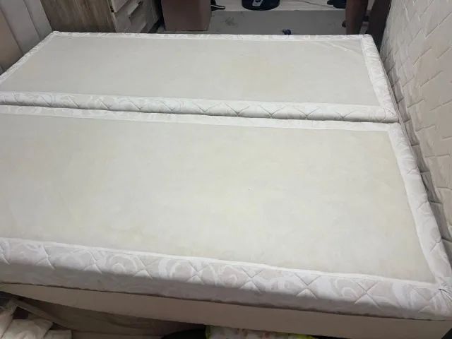 Doa-se Base de Cama Box Queen bege 158x198