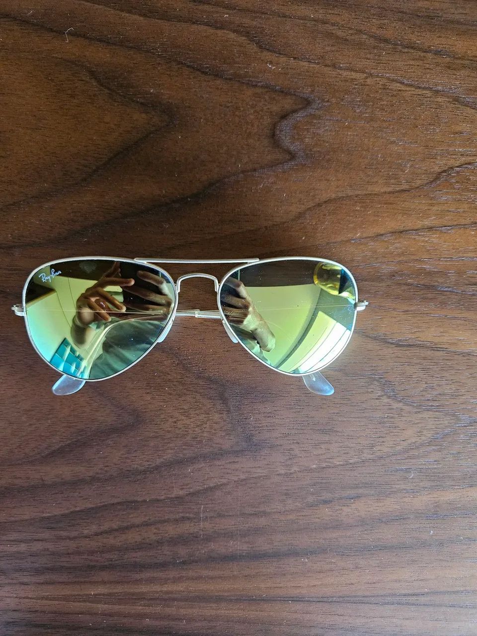 Óculos ray-ban aviador - Foto 2