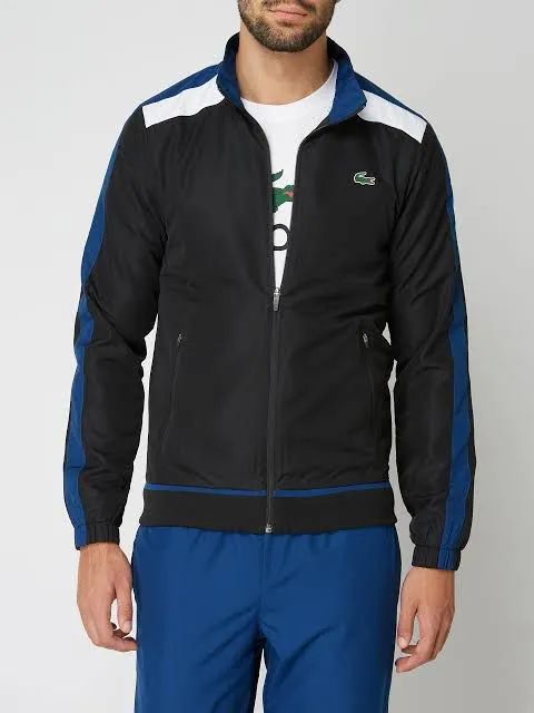 Conjunto Esportivo Lacoste - Azul e Preto - Foto 4