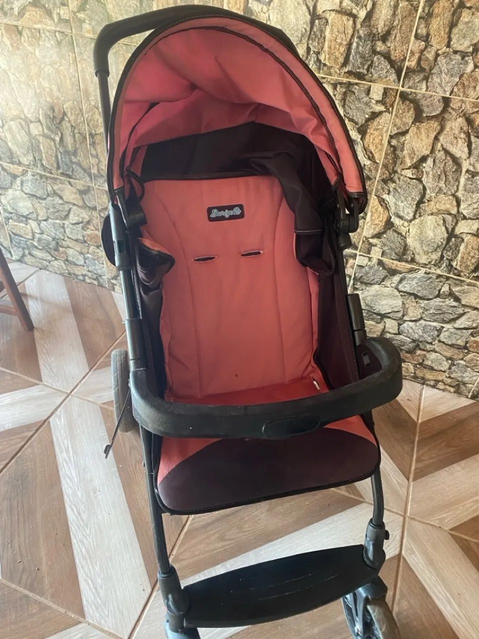 Carrinho de Bebê - Usado - Foto 2