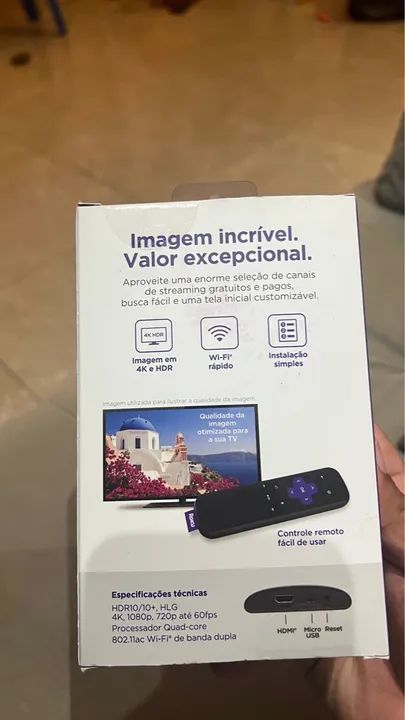Aparelho Roku express 4K - Foto 3