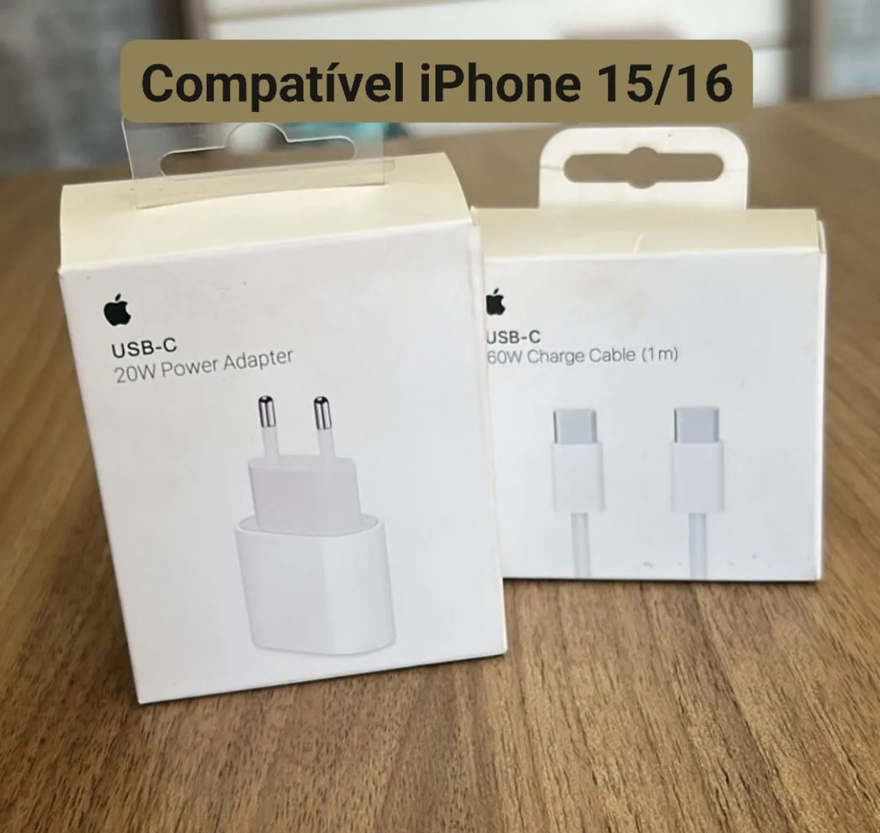 Carregador Para iPhone 15/16 Tipo C as duas Pontas carregador de iPhone 20w