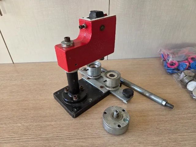 Prensa Reta Manual de Bottons Chiguetto - Foto 4