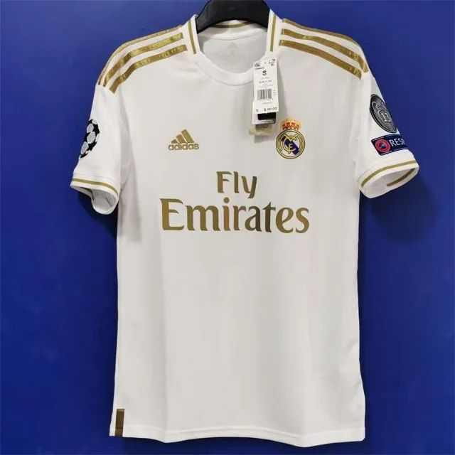 Camisa Real Madrid Espanha 2019/2020 Ronaldo CR7 Modric Original