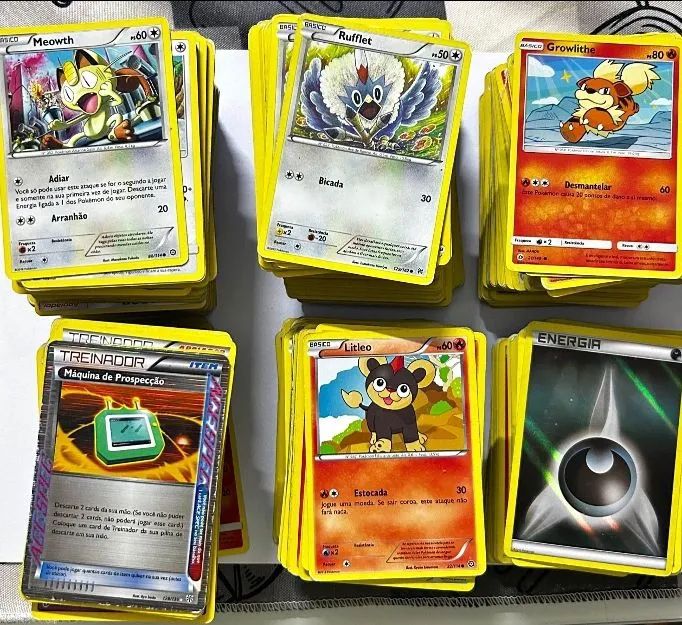 Cartas de Pokémon - Diversos personagens