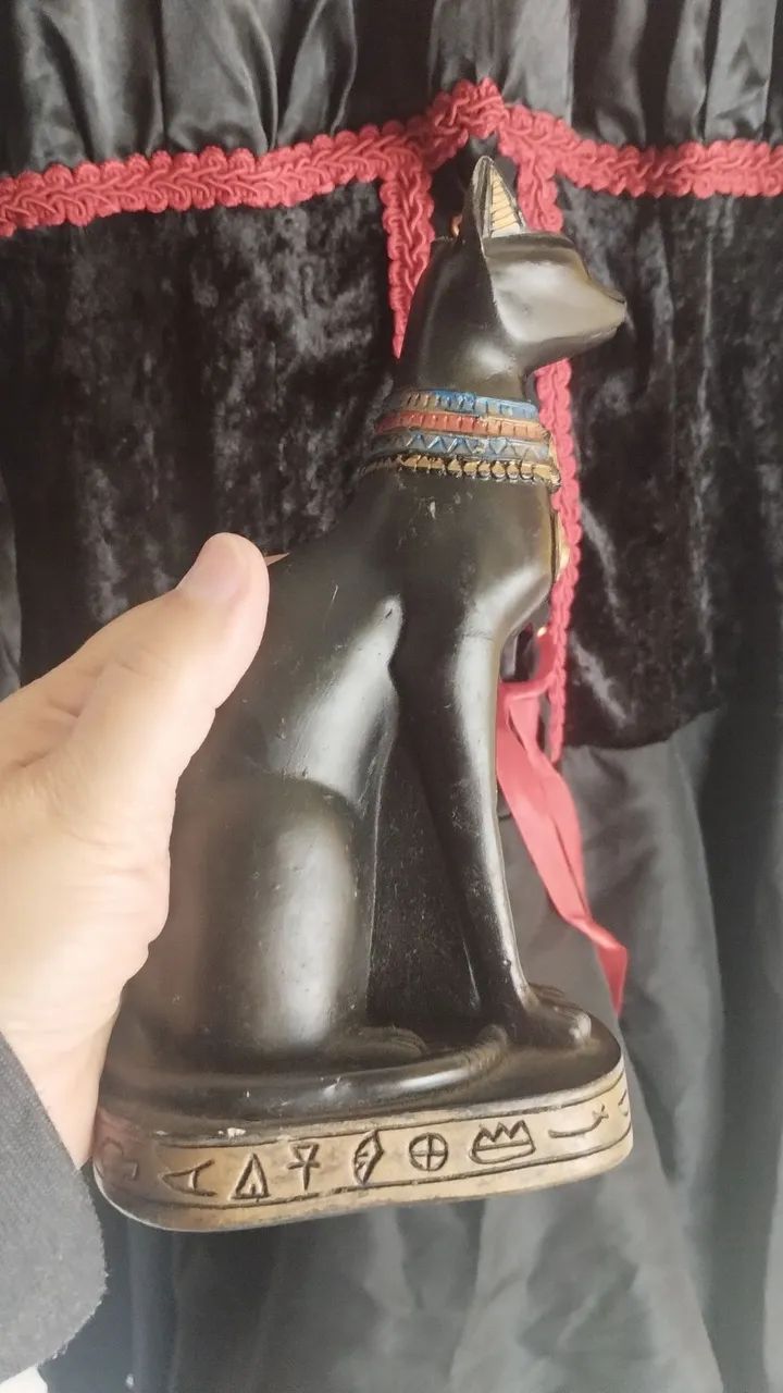 Gato egípcio decorativo  - Foto 3