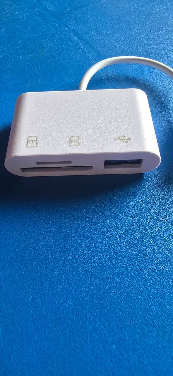 Adaptador Leitor de Cartão SD/TF para Celular e Tablet - Foto 3
