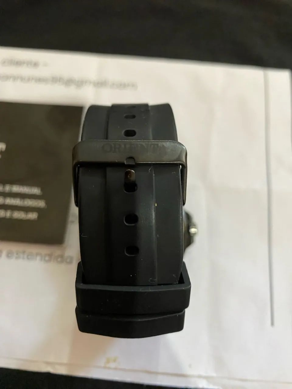 Relógio Orient Masculino Preto - Foto 4