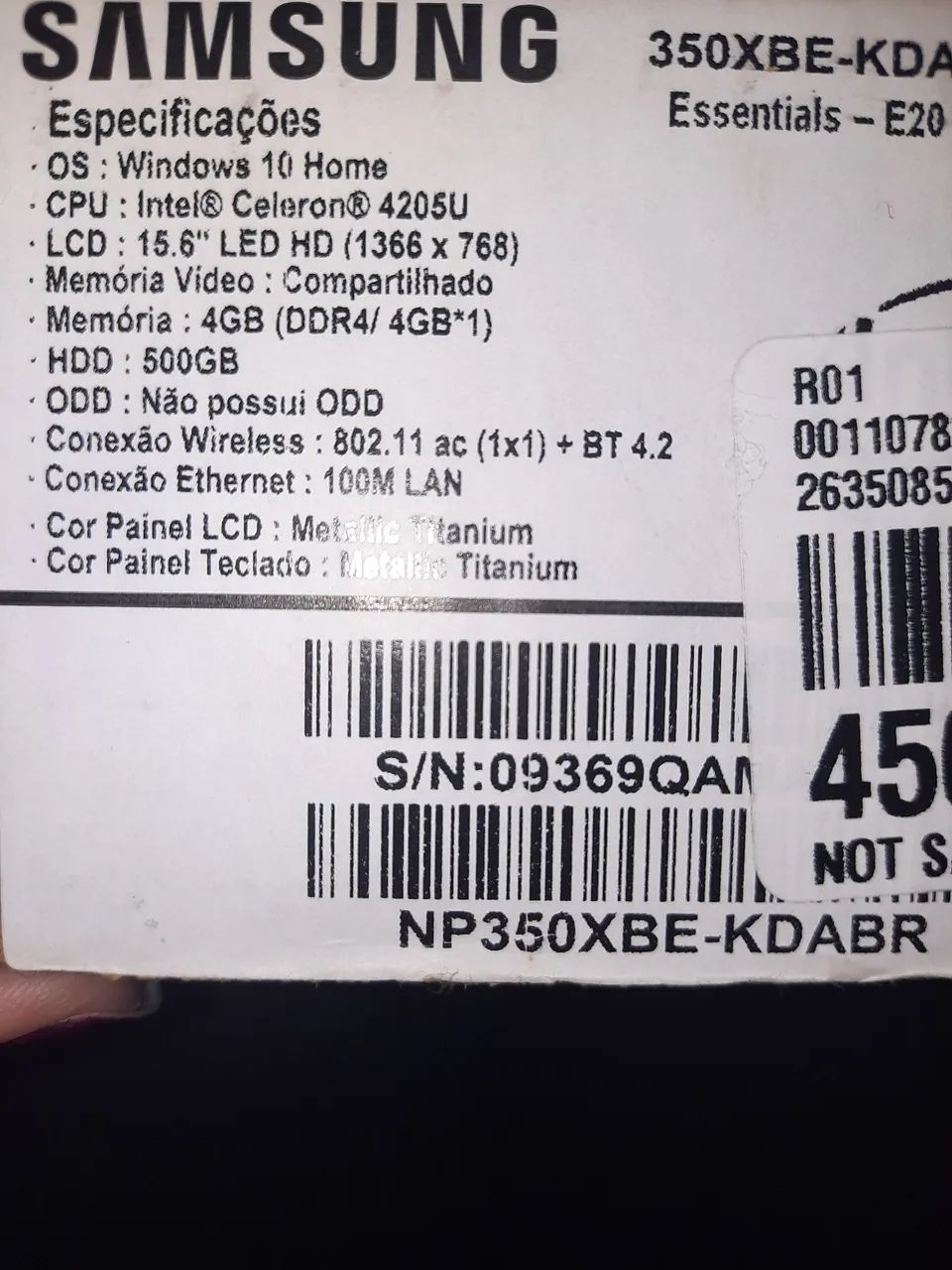 Notebook Samsung Essentials - E20 - Foto 5