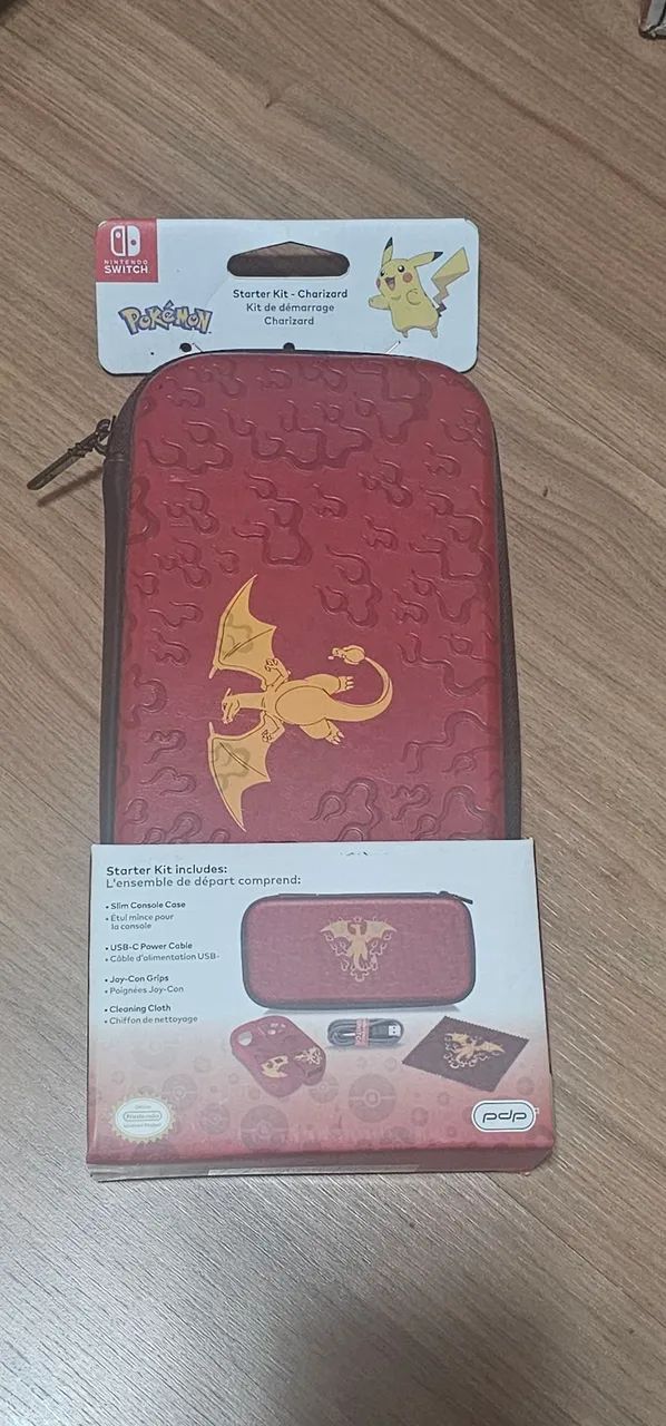 Nintendo switch usado com3 jogos + case limitada de pokemon - Foto 2