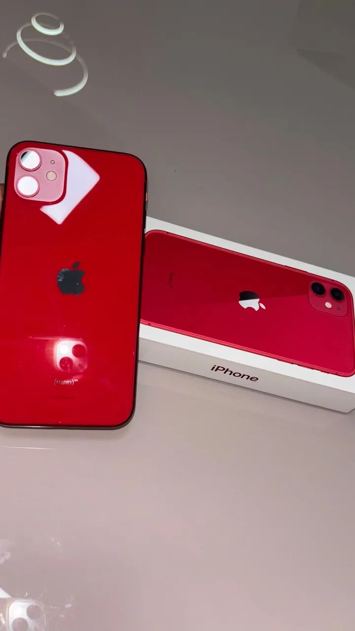 iPhone 11 128GB レッド 本体のみ iPhone 11 Apple (PRODUCT) Vermelho, 128GB Desbloqueado - MHDK3BR/A