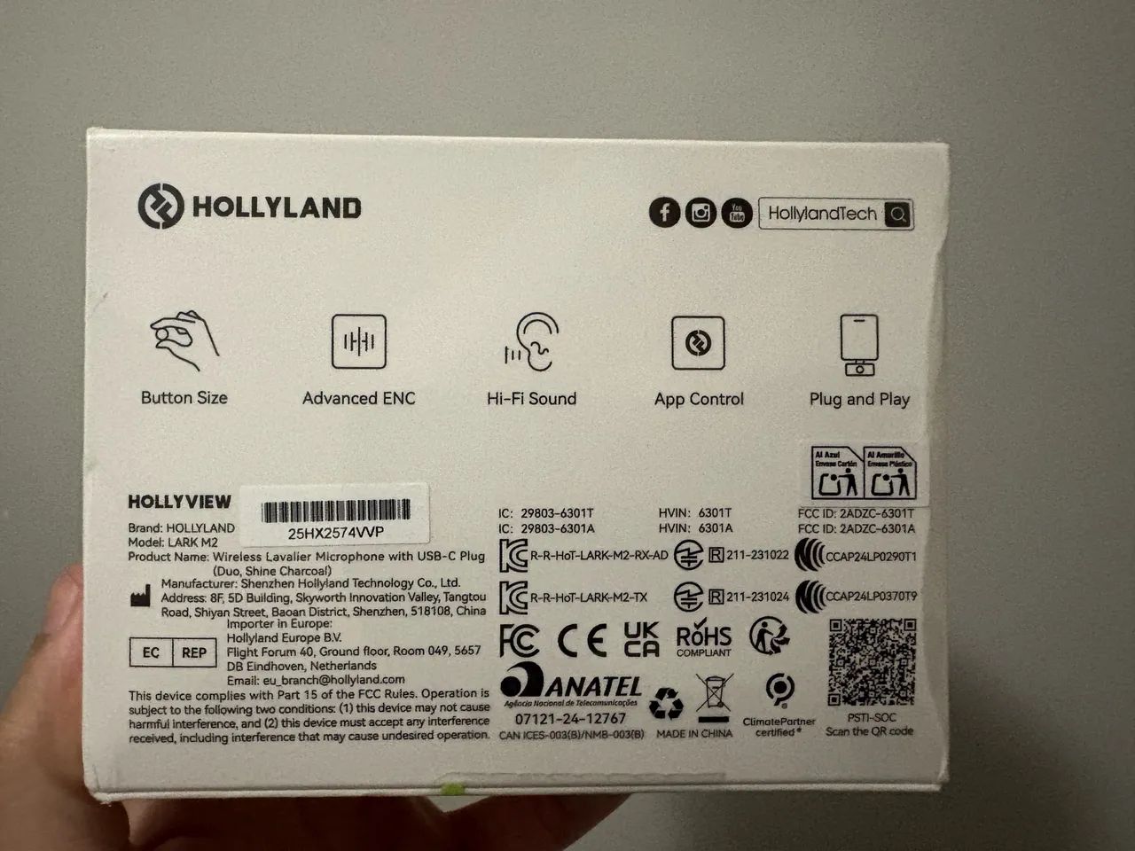 Hollyland Lark M2 usb c - Foto 2