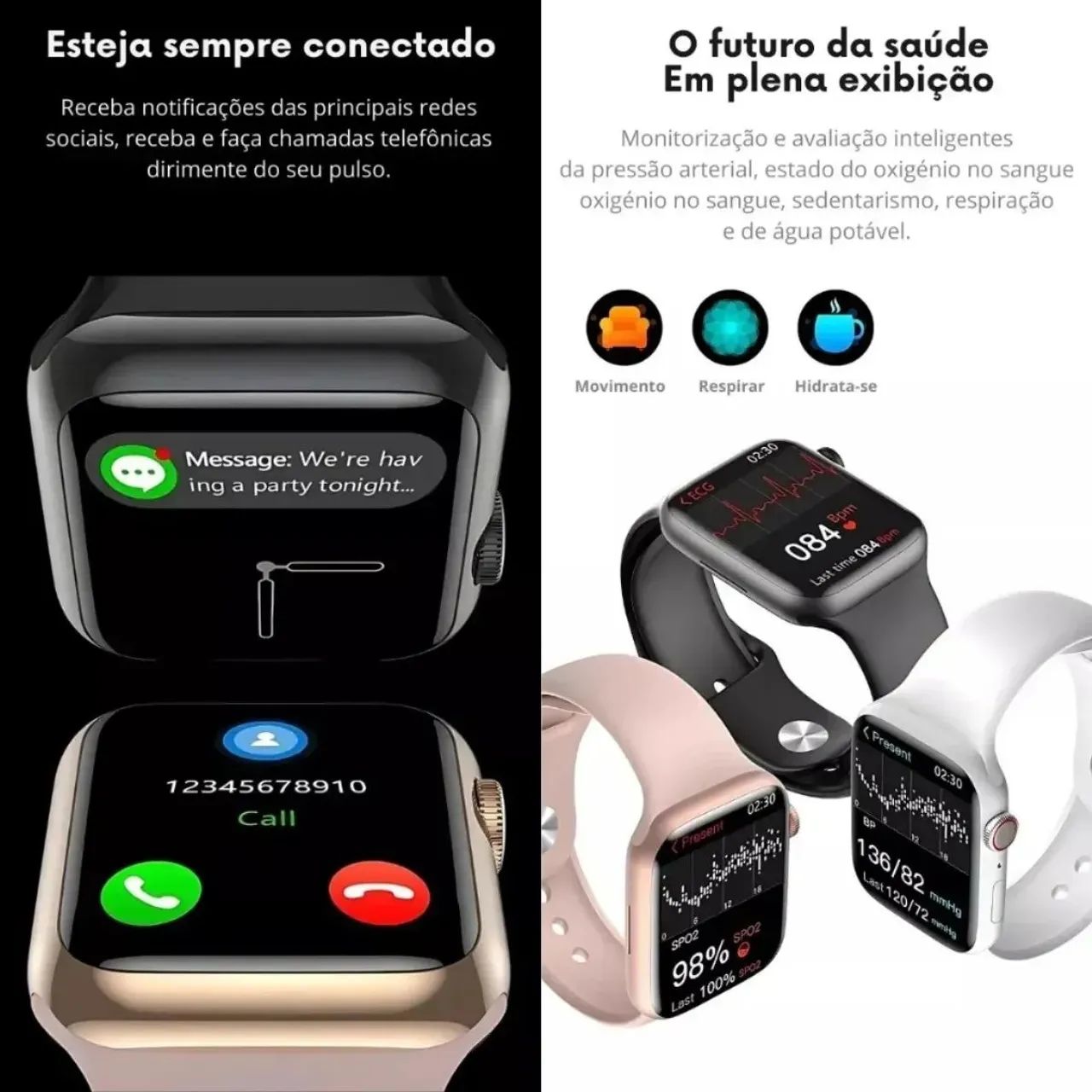 Relógio Inteligente Hw Smart - Foto 3