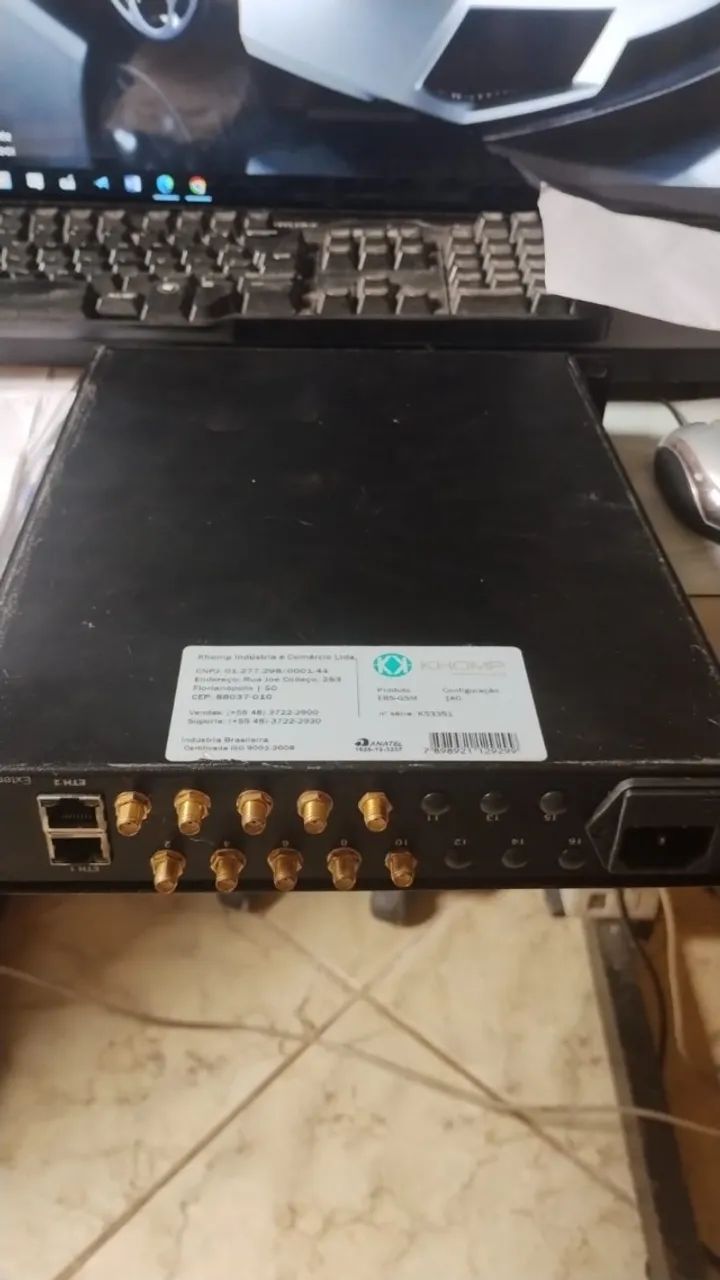  Ebs Khomp Chipeira  Gsm 160  16portas