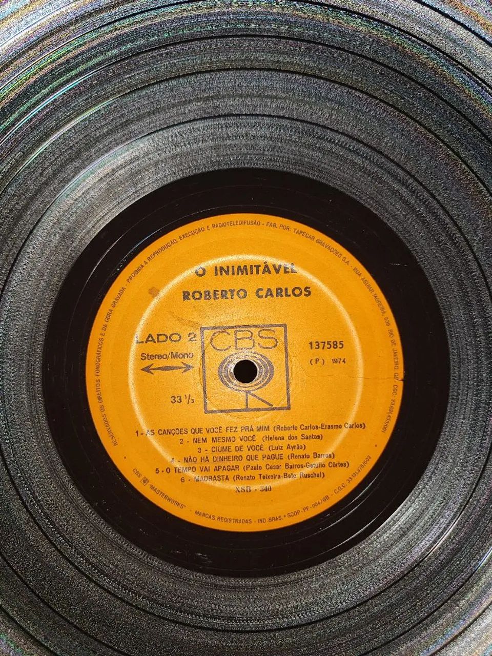 2 LPs Roberto Carlos (1966 e 1974)63824570248835121