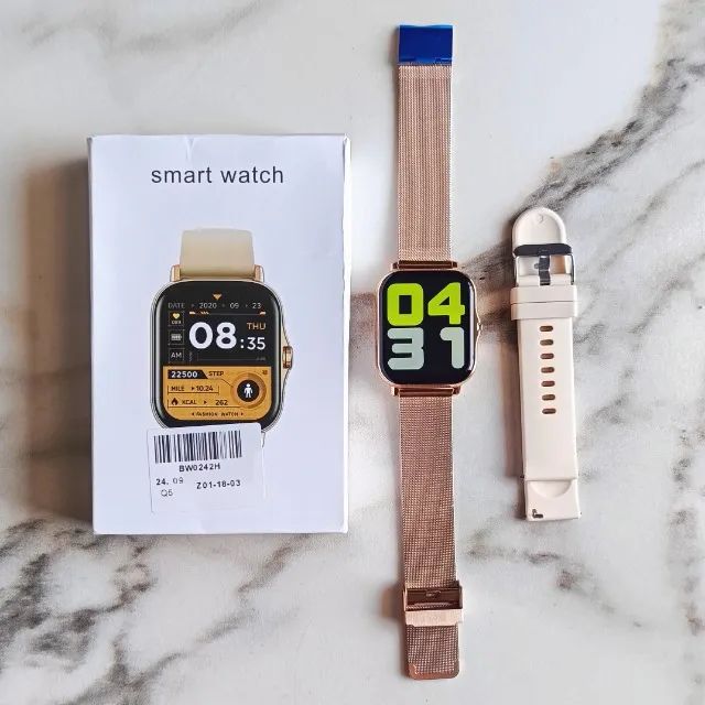 Smartwatch BW Plus Com 2 Pulseiras - Foto 2