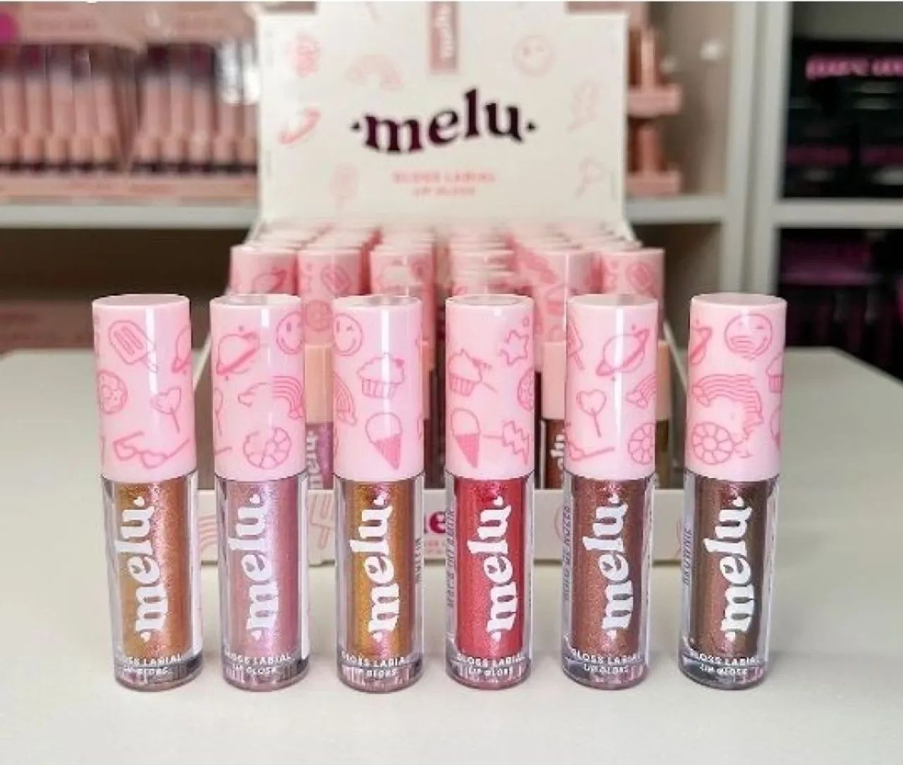 Gloss Labial Melu Ruby Rose  - Foto 2