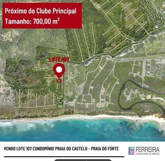 LOTES NO CONDOMINIO PRAIA DO CASTELO