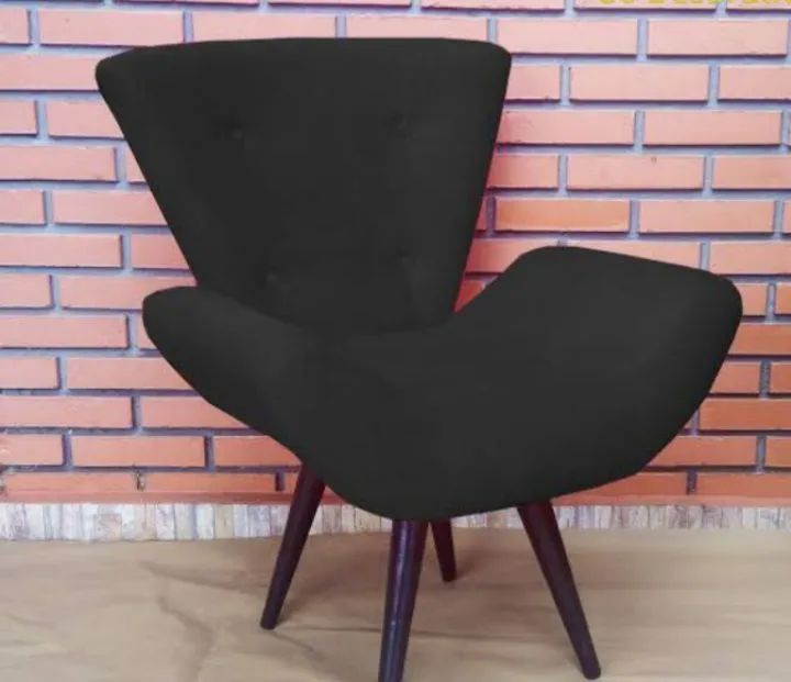 POLTRONA DECORATIVA COM FRETE GRÁTIS: TRAVA NA QUEIMA!! - Foto 5