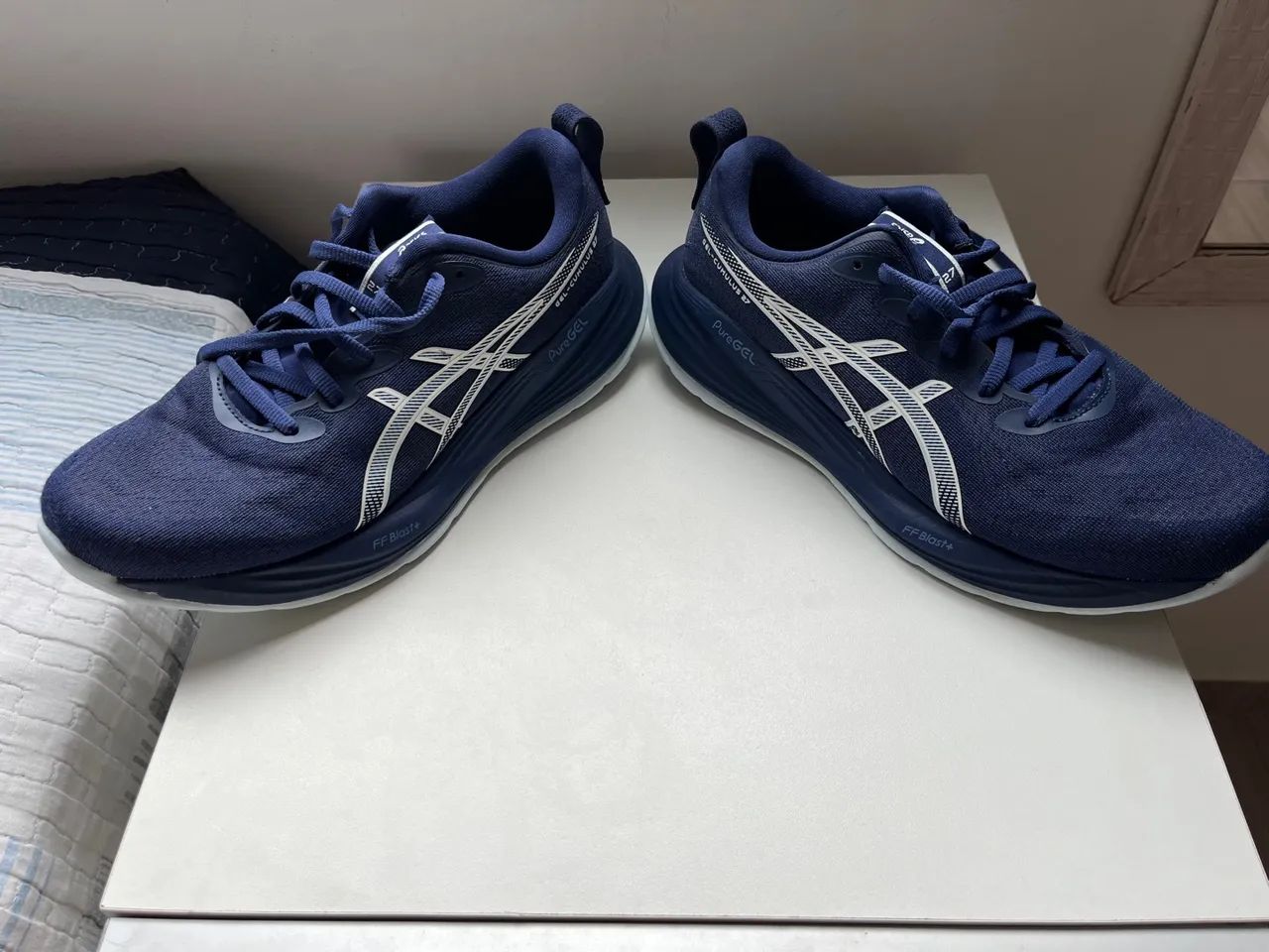 Tênis Asics Gel-Cumulus 27 Azul Marinho - Foto 6