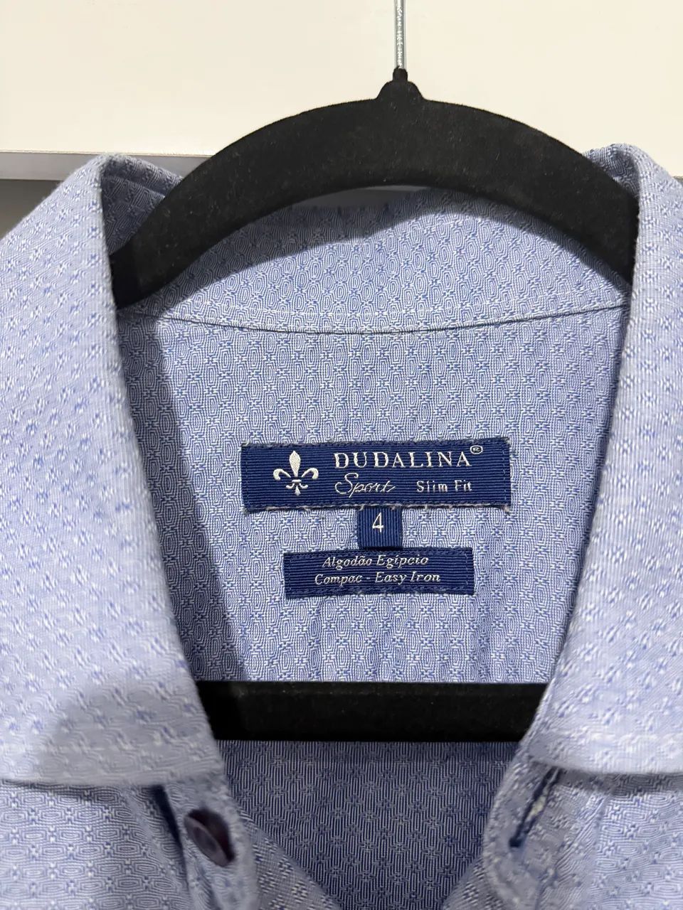 Camisa Dudalina masculina manga curta Tamanho 4 - Foto 4