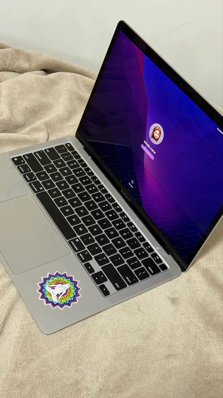 【ゆんぼ 】MacBook Air M1 2020 MacBook Air M1, 8GB/256GB, tela 13,3” Lacrado/Garantia 1 ano