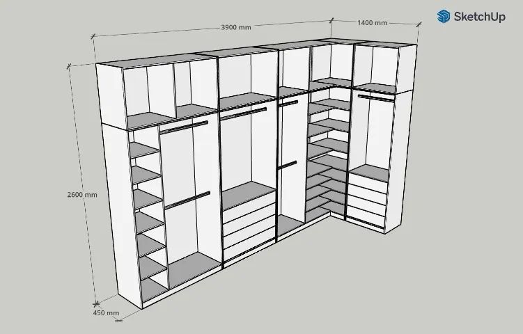 Closet Sob Medidas