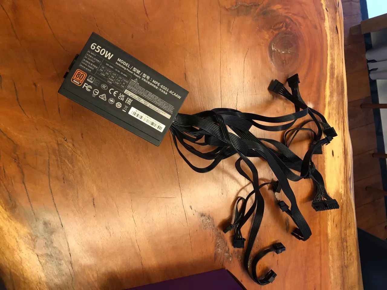 Fonte Cooler Master 650w - Foto 4