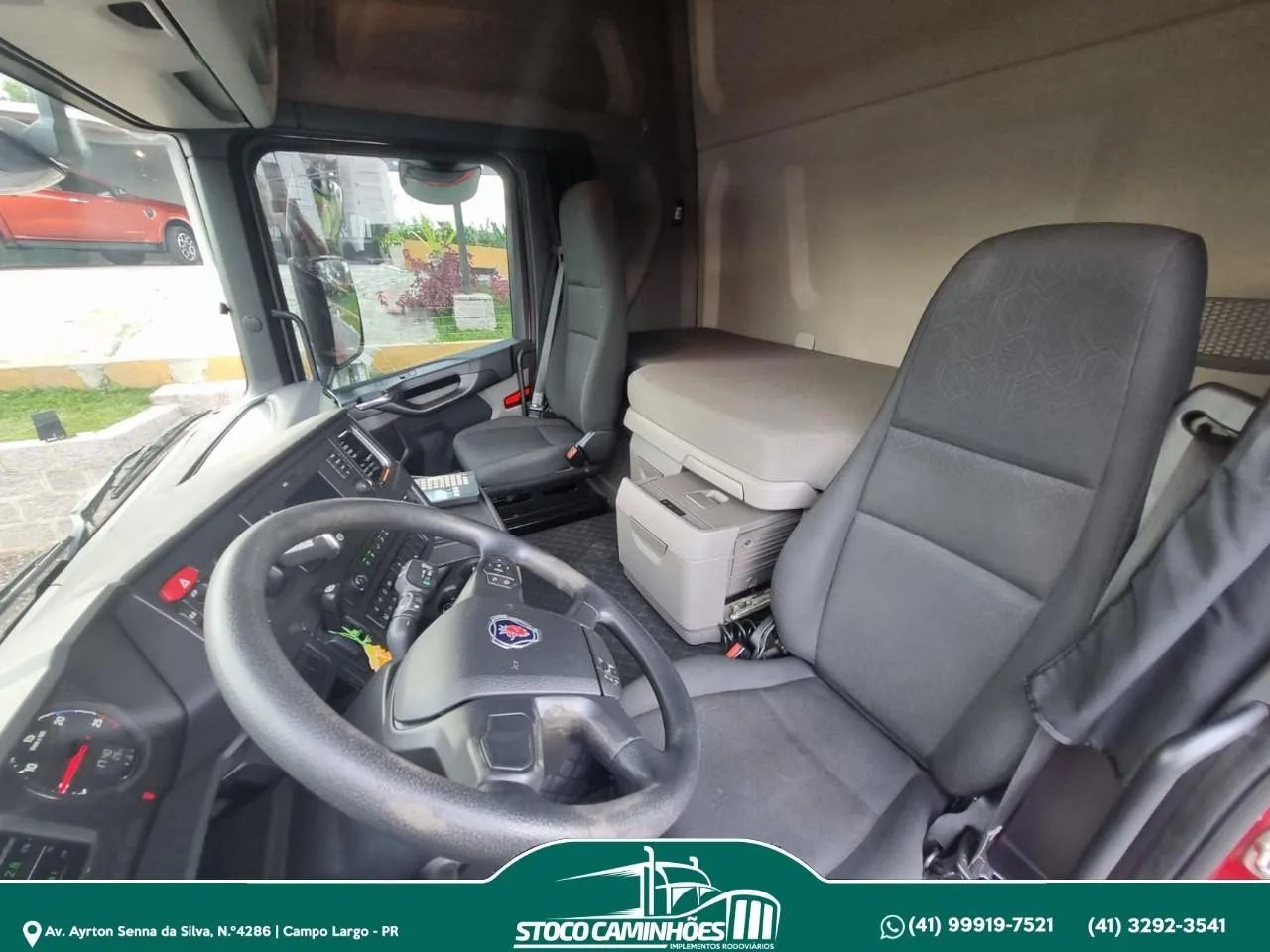 Scania R450, ano 2021, 6x2, cambio automático, impecavel - Foto 15