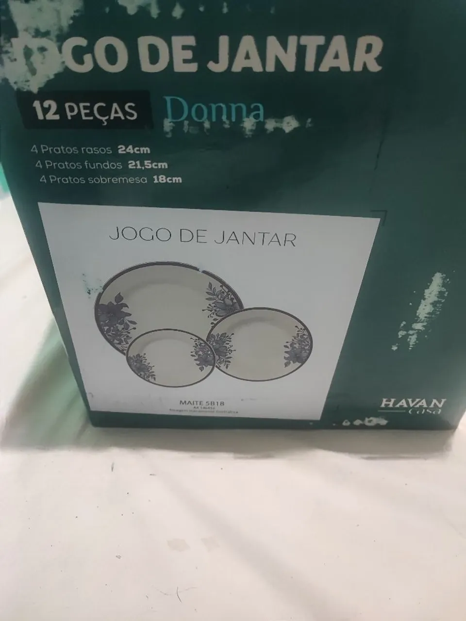 Jogo de Jantar Donna 12 Peças