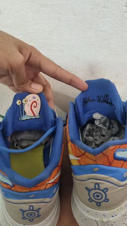 Tênis Nike Kyrie 5 bob esponja - Foto 3
