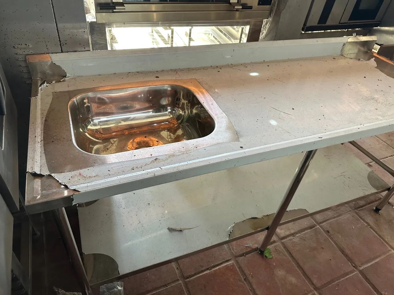 Pia em aço inox diversos tamanhos 
