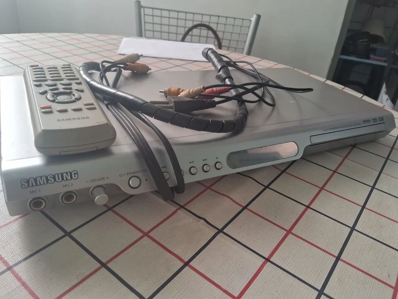 DVD Samsung e Karaoke 