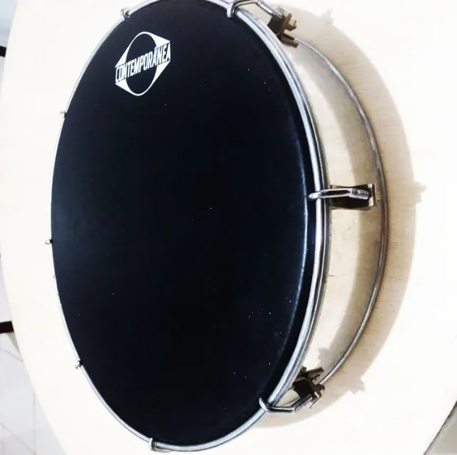 Pandeirão Bolachão Contemporânea 16" 10cm Alumínio Napa - Surdo Compacto