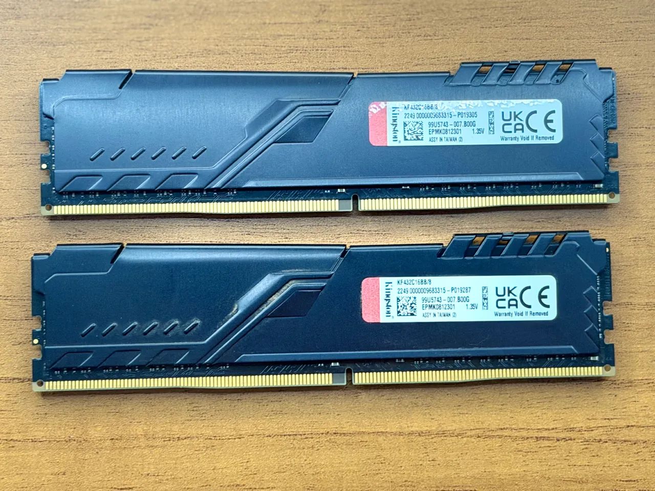 MEMÓRIA RAM HYPERX 2X8 3200MHZ  - Foto 2