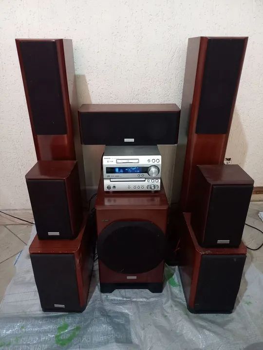 Torre de som estéreo com caixa subwolf  - Foto 2